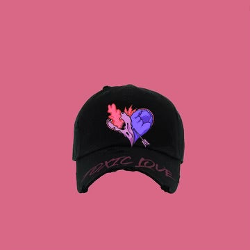 Toxic Love Exotic Heart Trucker Hat