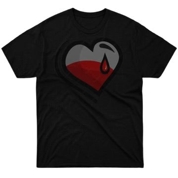 Toxic Love Blood Drip Heart T-Shirt